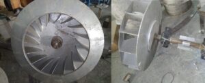 Fabrikasi impeller ID Fan